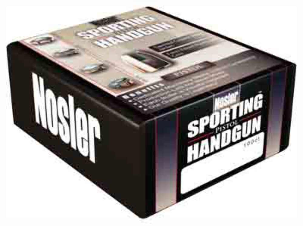 NOSLER SPORTING HANDGUN PISTOL BULLETS
