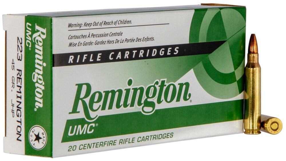 Remington Ammunition 23748 UMC  223 Rem 45 gr Jacket Hollow Point