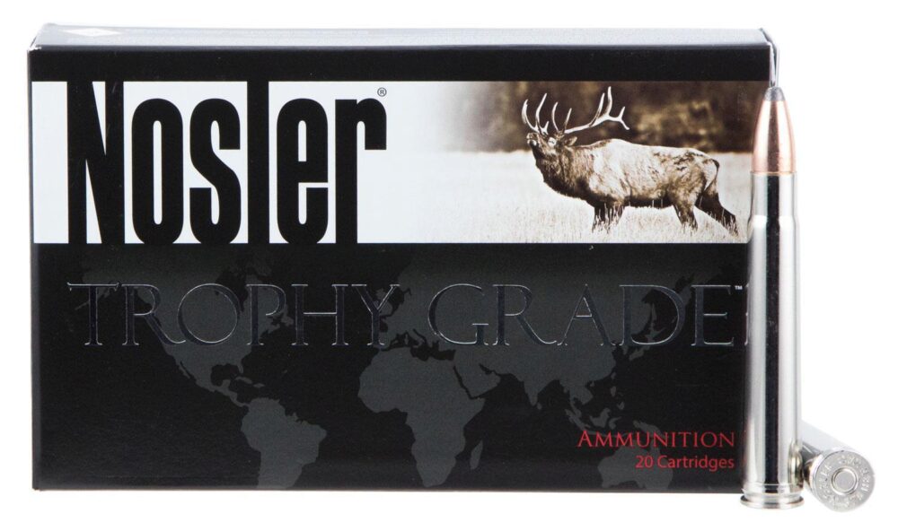 Nosler 40606 Trophy Grade Safari  375 H&H Mag 300 gr Nosler Spitz