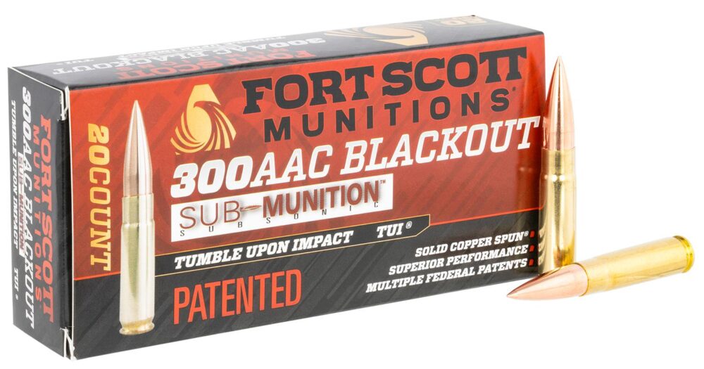 Fort Scott Munitions 300190SCVSS Tumble Upon Impact (TUI) Rifle 3