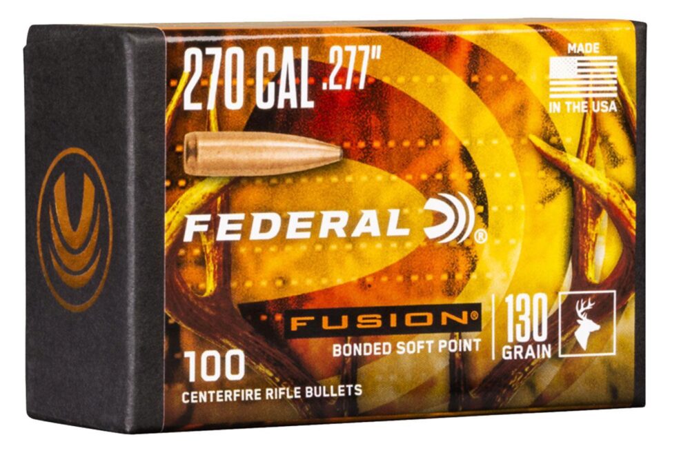 Federal FB277F2 Fusion Component  270 Win .277 130 gr Fusion Soft
