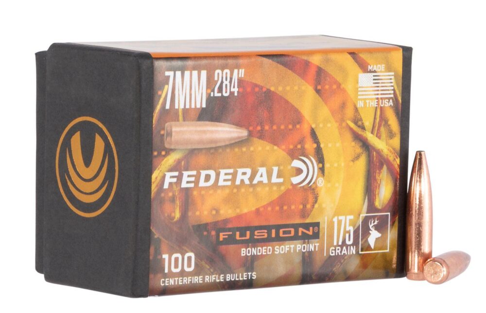 Federal FB284F4 Fusion Component  7mm .284 175 gr Fusion Soft Poi