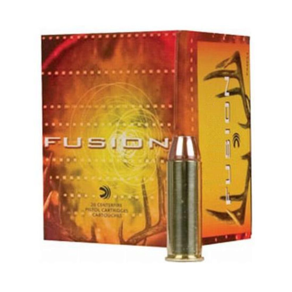 Federal F44SF1 Fusion Handgun 44 Rem Mag 240 gr Fusion Soft Point