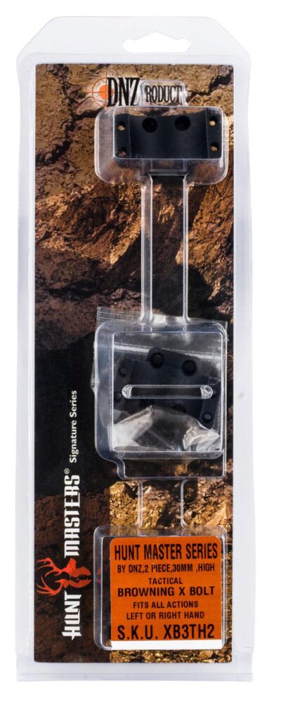 DNZ XB3TH2 Game Reaper 2 Scope Mount/Ring Combo Matte Black 30mm