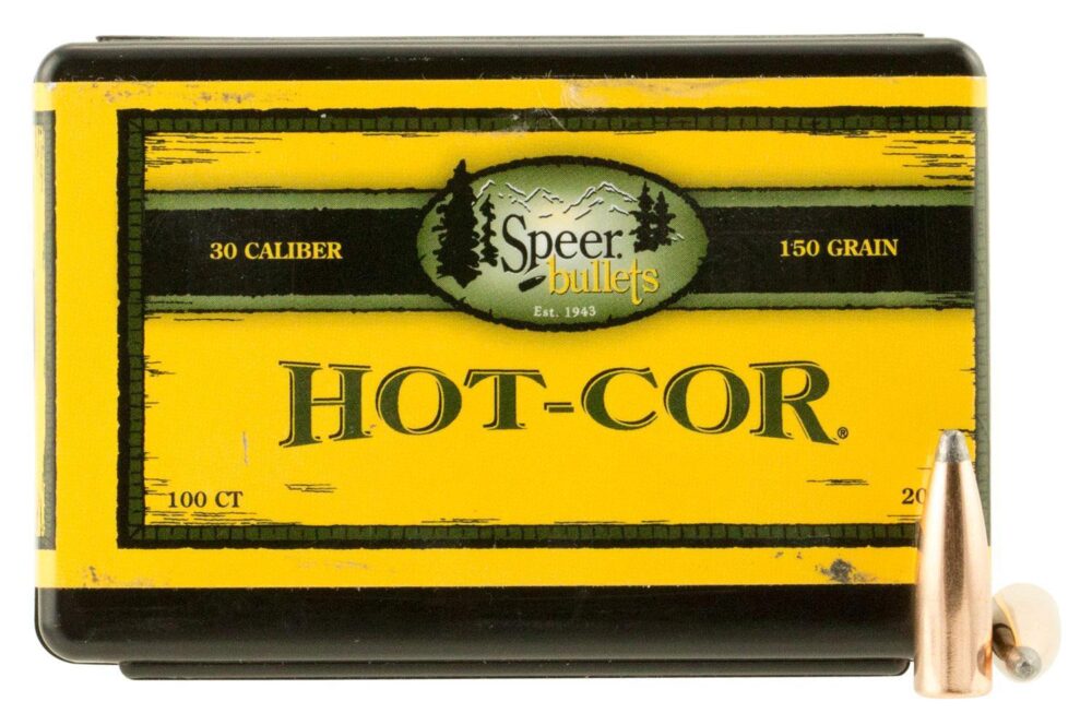 Speer 2023 Hot-Cor  30 Cal .308 150 gr Spitzer Soft Point 100 Per