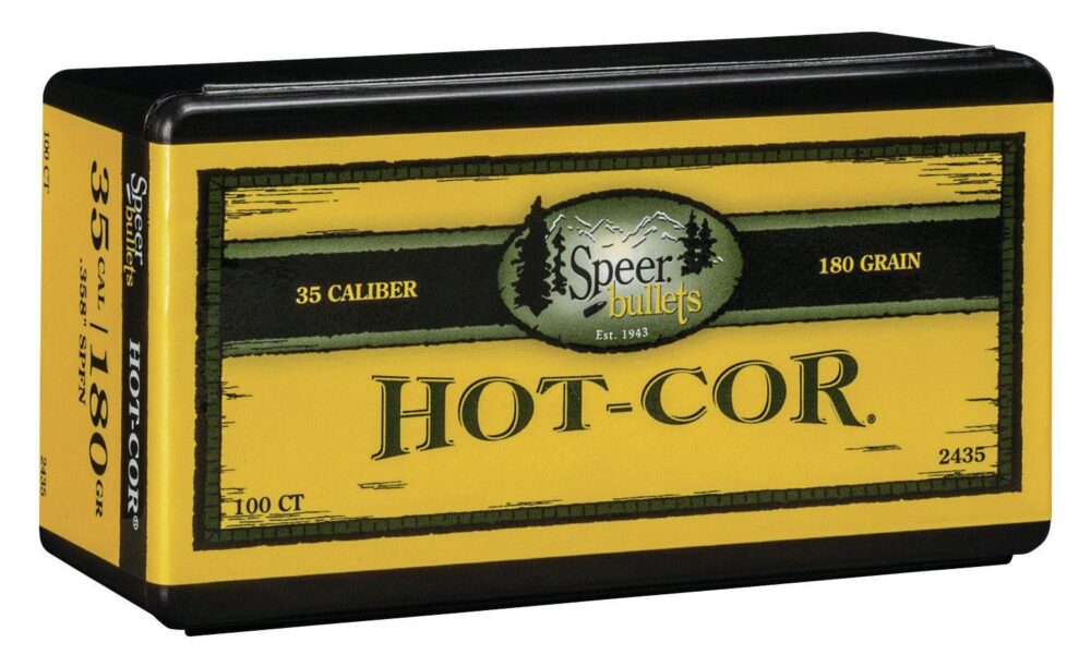 Speer 2435 Hot-Cor  35 Cal .358 180 gr Spitzer Soft Point 100 Per