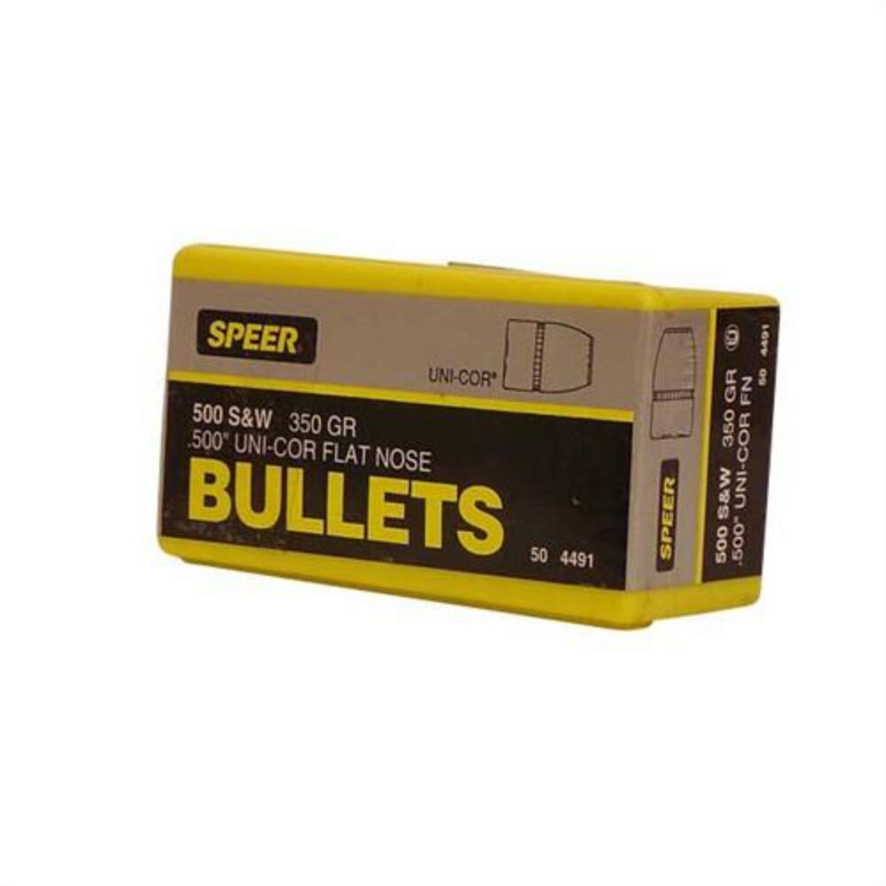 Speer Bullet 500 S&W 500-350gr JSP