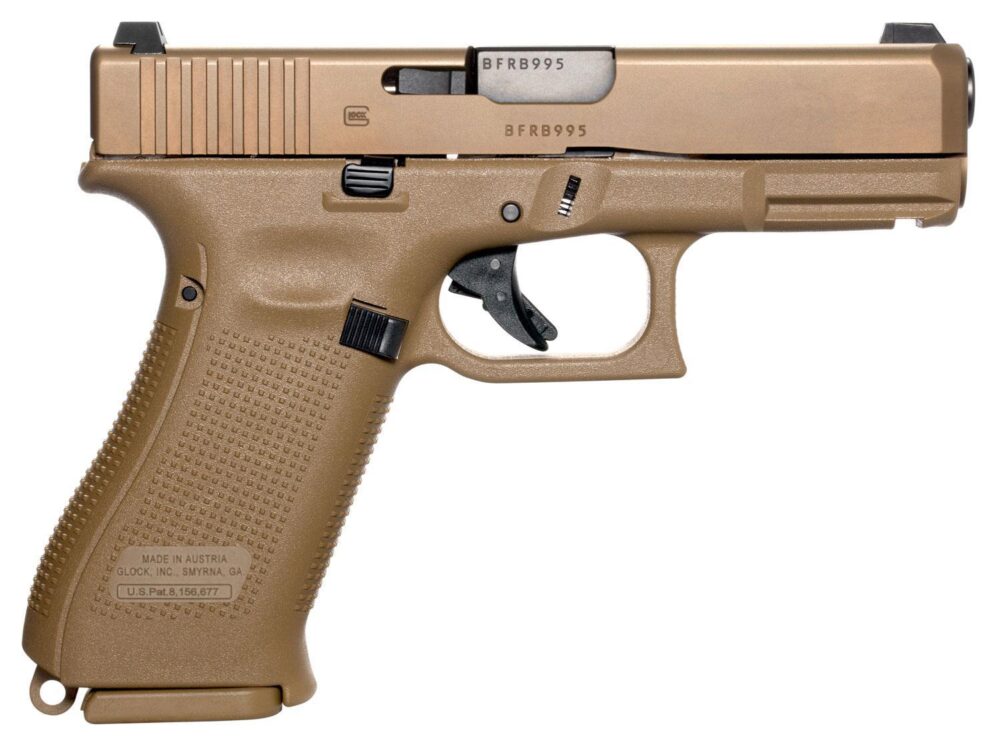 Glock UX1950703 G19X Compact Crossover 9mm Luger 4.02 17+1 Bronze