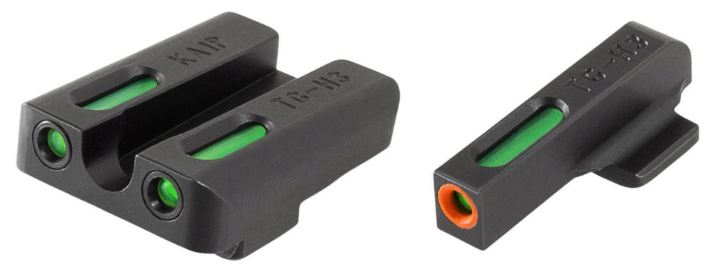 TruGlo TG13KA1PC TFX Pro  Black | Green Tritium & Fiber Optic Ora