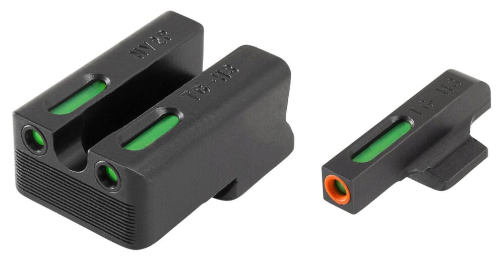 TruGlo TG13NV4PC TFX Pro  Black | Green Tritium & Fiber Optic Ora