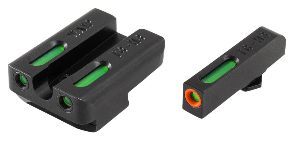 TruGlo TG13WA1PC TFX Pro  Black | Green Tritium & Fiber Optic Ora