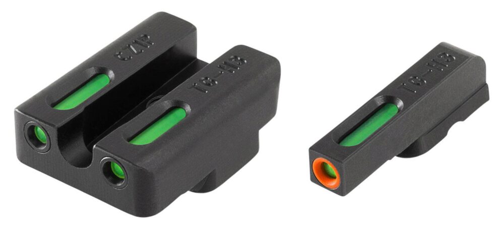 TruGlo TG13WA2PC TFX Pro  Black | Green Tritium & Fiber Optic Ora