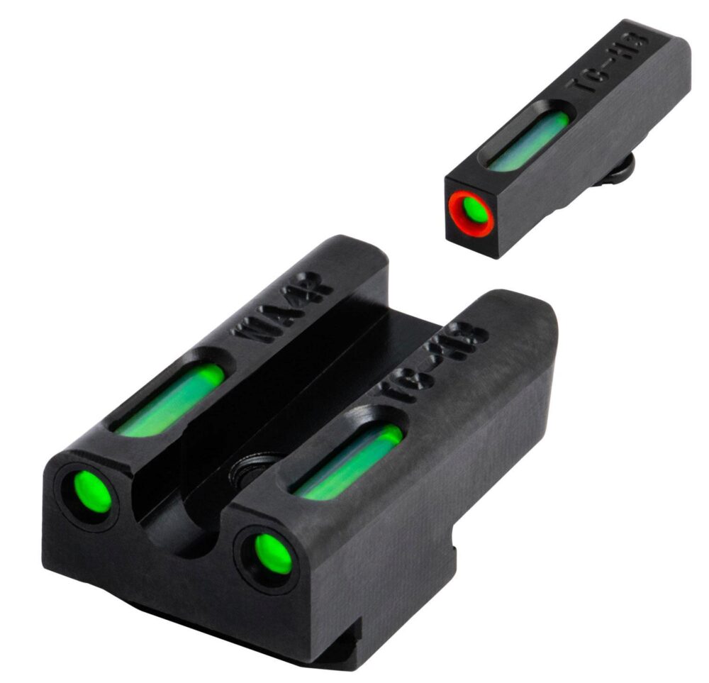 TruGlo TG13WA4PC TFX Pro  Black | Green Tritium & Fiber Optic Ora