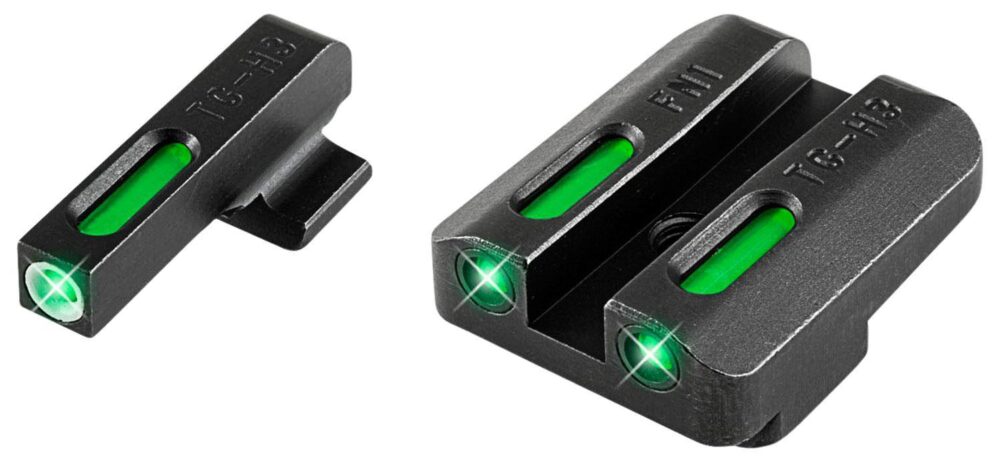 TruGlo TG13FN3A TFX  Black | Green Tritium & Fiber Optic White Ou