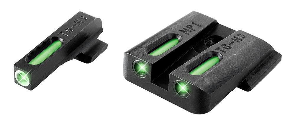 TruGlo TG13MP1A TFX  Black | Green Tritium & Fiber Optic White Ou