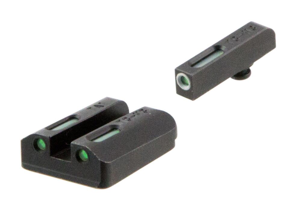TruGlo TG13TA2A TFX  Black | Green Tritium & Fiber Optic White Ou