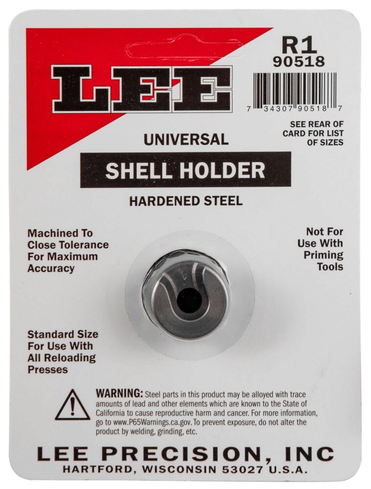 Lee Precision 90518 Shell Holder Universal  #1R 38 Short & Long C