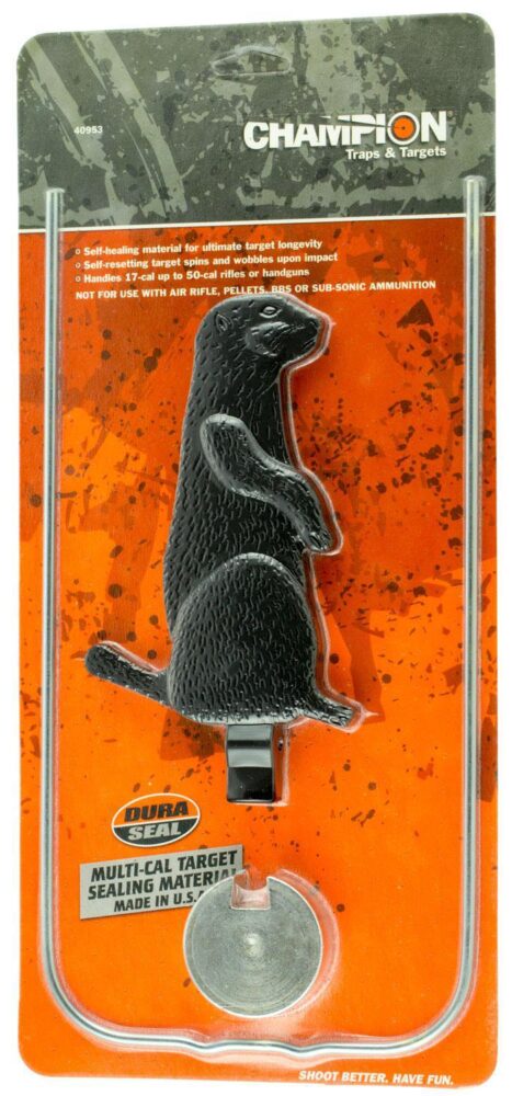 Champion DuraSeal Spinner Targets Single 7" Varmint Black