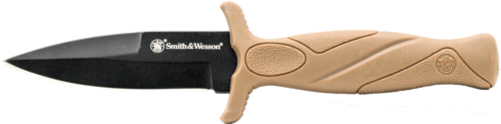 Smith & Wesson Knives 1100073 H.R.T. Flase Edge 2.75 Fixed Plain