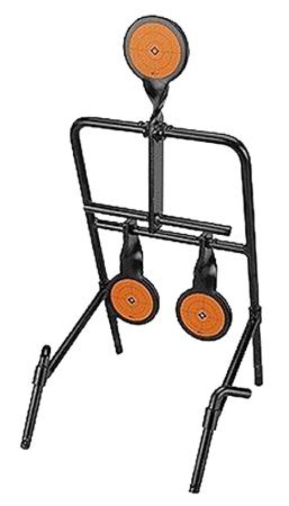 Caldwell 1071002 Resetting  Handgun Resetting Steel Target Black/