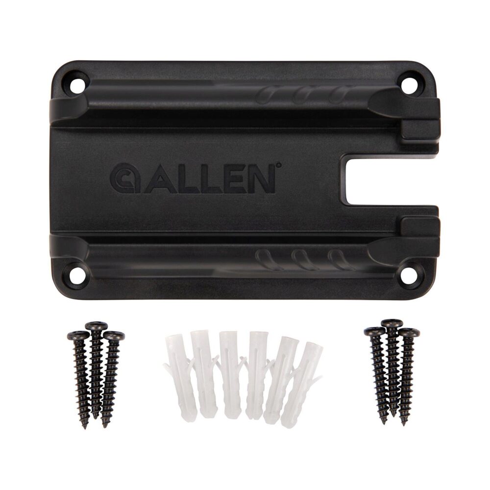 Allen 5648 Gun Ready Rail Handgun Magnet Black Metal Holds 1 Hand