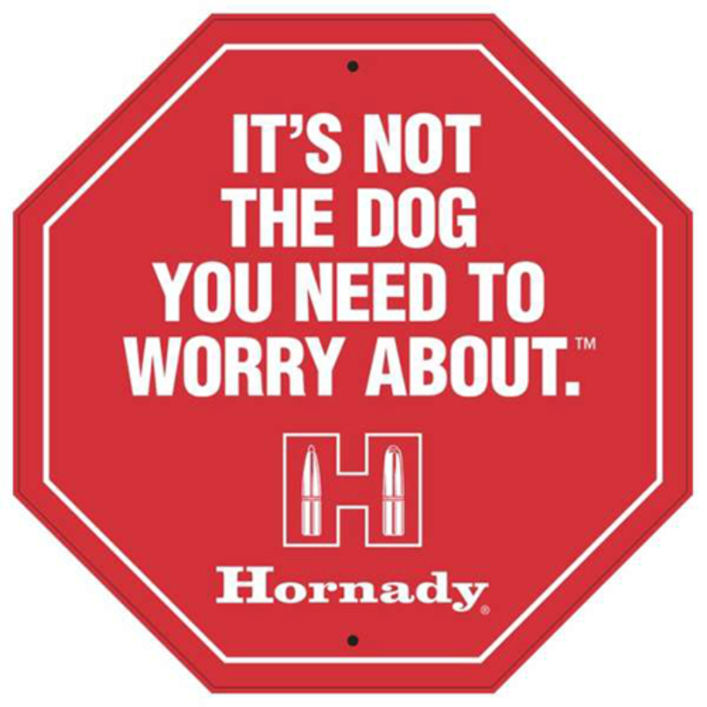 HORNADY TIN STOP SIGN