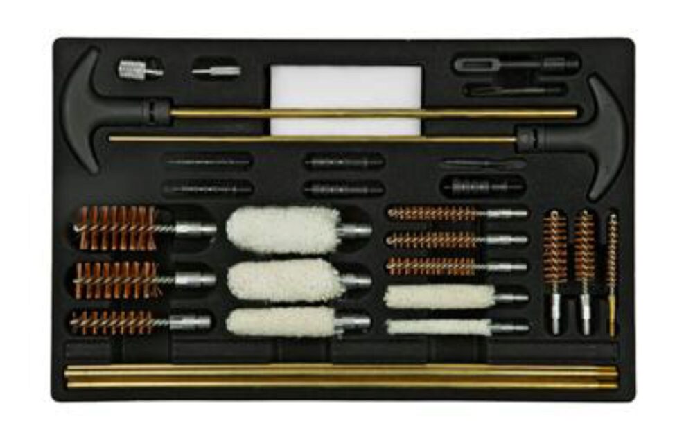 Outers 32 Piece Universal Wood Gun Cleaning Box