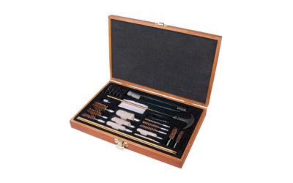 Outers 28 Piece Universal Brass Cleaning Kit - Wood Box