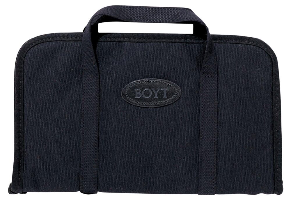 Boyt Harness 0PP650003 Rectangular Pistol Rug Black Canvas Holds