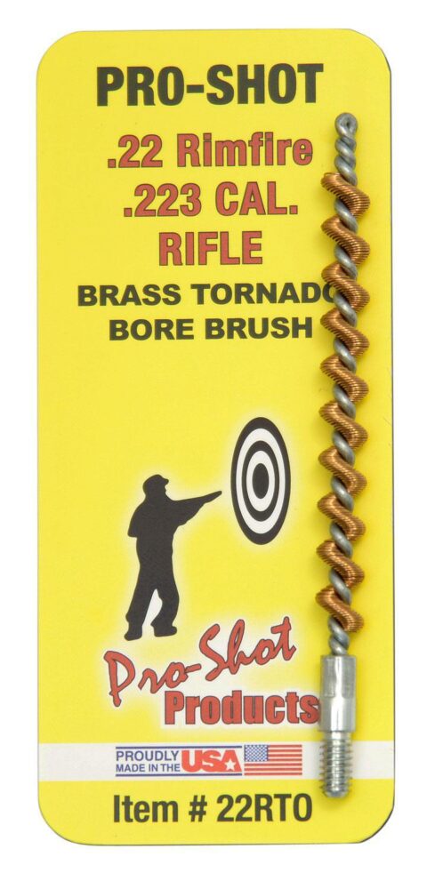 Pro-Shot 22RTO Tornado Bore Brush .22/ .223/ 5.56mm Cal Rifle #8-