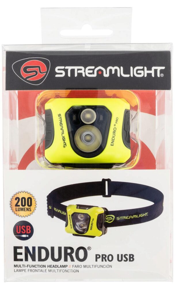 Streamlight Enduro Pro USB Headlamp - Yellow
