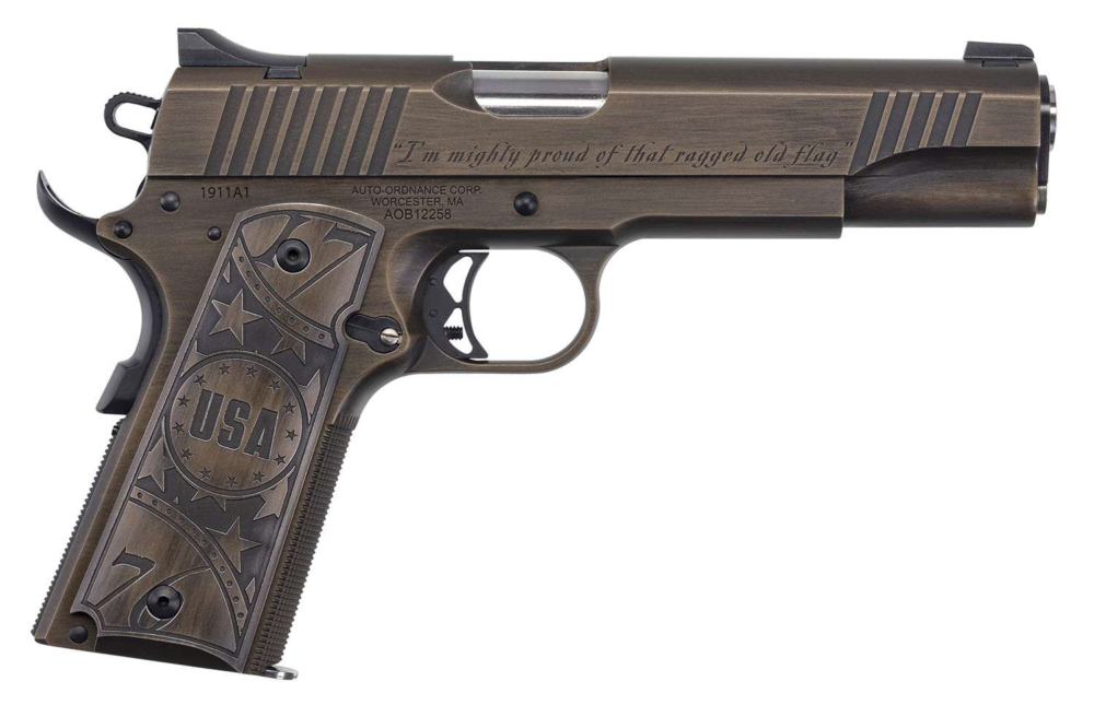 OLD GLORY 1911A1 45ACP BRZ NS#