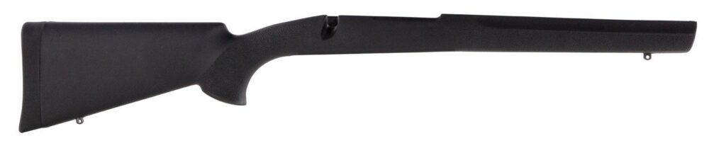 Hogue 07001 OverMolded  Aluminum Pillar Bedded Black Synthetic fo