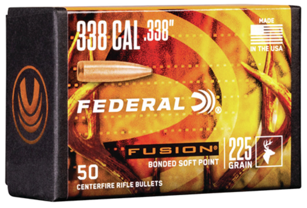 FUSION COMPONENT 338 CALIBER (0.338'') BULLETS