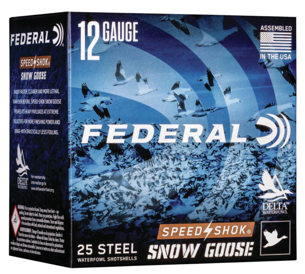 FED 12GA 3 1-1/4OZ #00SNOW 25