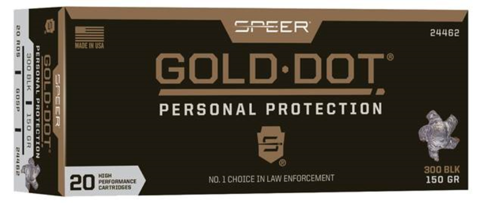 GOLD DOT RIFLE 300 AAC BLACKOUT AMMO