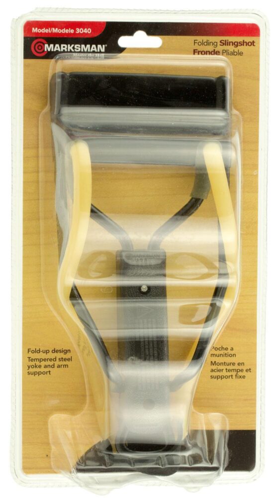 Marksman 3040 Marksman 3040 Folding Slingshot Yellow Classic Band