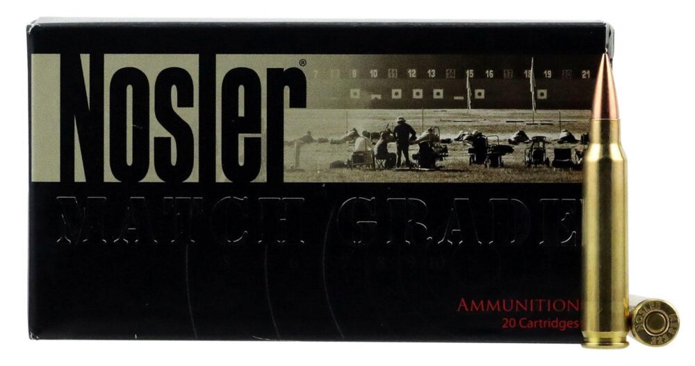 Nosler 60130 Match Grade RDF 223 Rem 70 gr RDF Hollow Point Boat