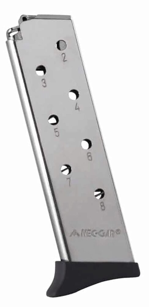 Mec-Gar MGBT3808N Standard  8rd Detachable w/Finger Rest 380 ACP