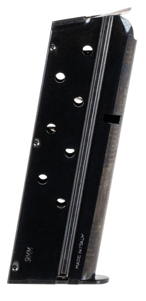 Mec-Gar MGCGOV9LCB Standard  Blued Detachable 8rd 9mm Luger for 1