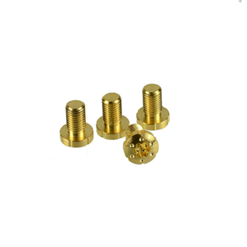 SI 1911 screws AISI-12L14 GOLD
