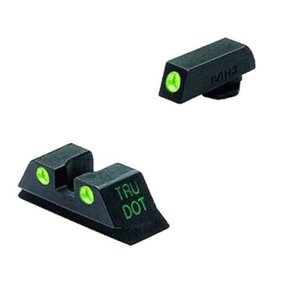 Meprolight USA 102243101 Tru-Dot Green Fixed Green Tritium Front