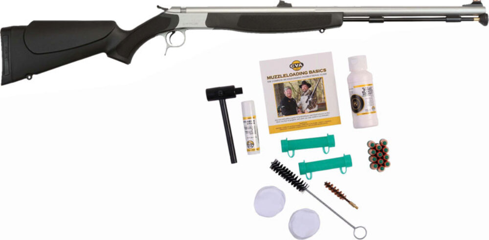 CVA PR2020SVP Optima V2 50 Cal 209 Primer 26 Stainless Steel Rec/