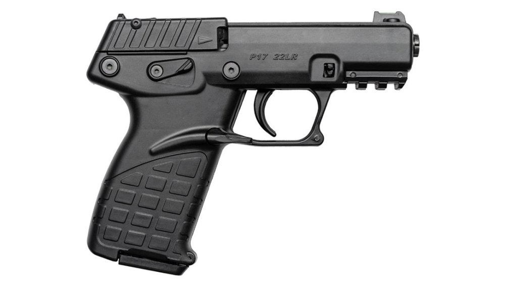 Kel-Tec P17BBLKRD P17  Compact Frame 22 LR 16+1 3.80 Black Steel