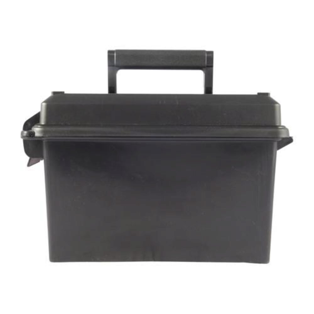 MTM Case-Gard AC50C40 Ammo Can  50 Cal Rifle Black Polypropylene