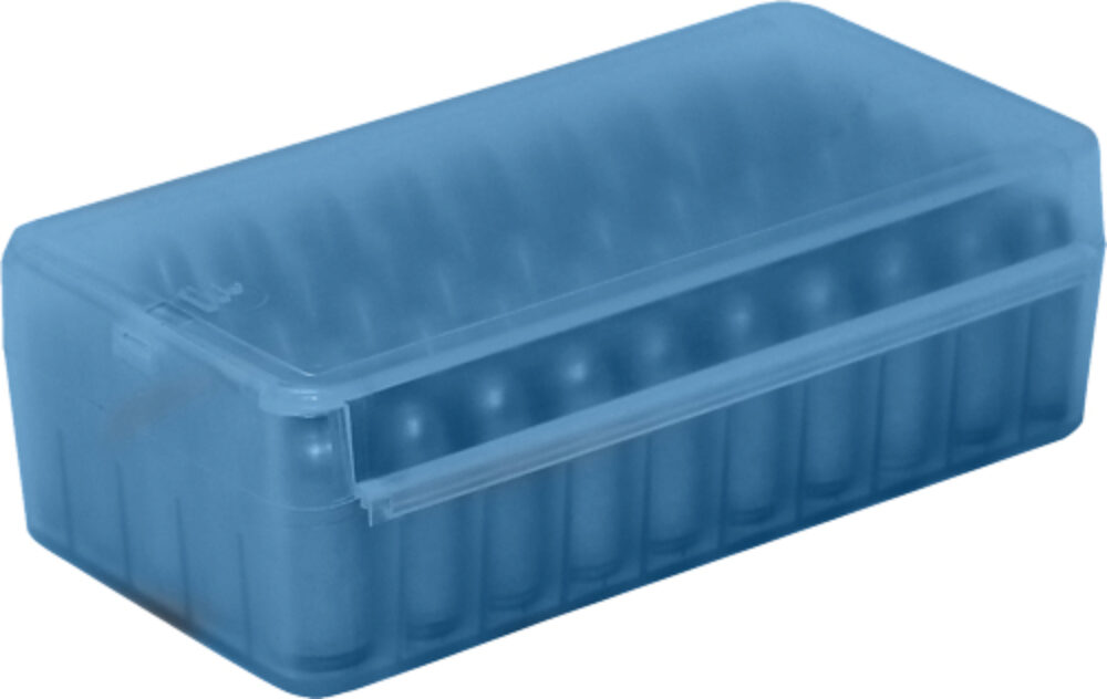 MTM Case-Gard P50SS-9M-24 Side-Slide Ammo Box  Multi-Caliber Hand