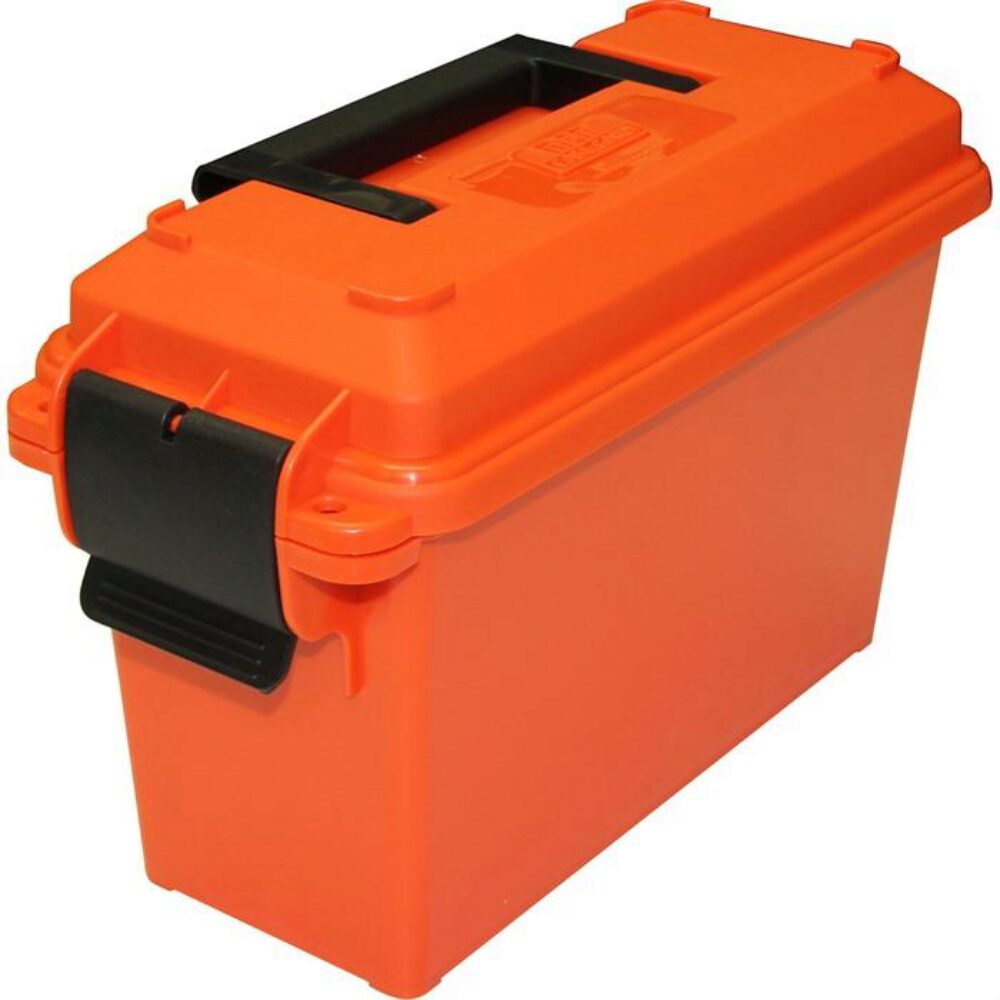 MTM Case-Gard AC30T35 Ammo Can Tall 30 Cal Orange Polypropylene