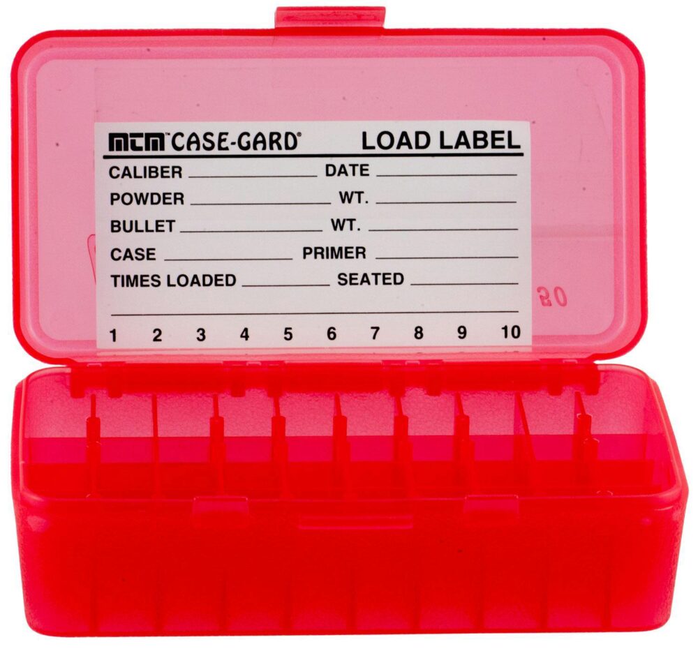 MTM Case-Gard P504429 Case-Gard P-50 Multi-Caliber Handgun Clear