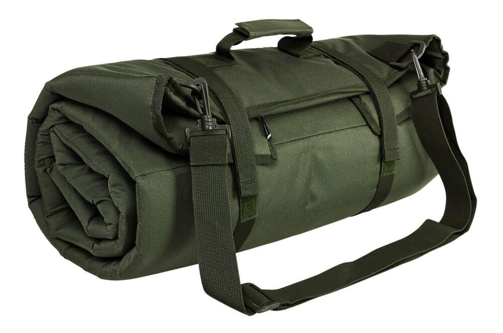 NcStar CVSHMR2957G Roll Up Shooting Mat  Green 69L x 35 H PVC