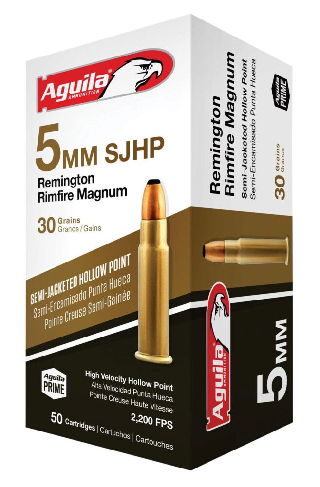 Aguila 1B222405 Target & Range Rimfire 5mm Rem Rimfire Mag 30 gr